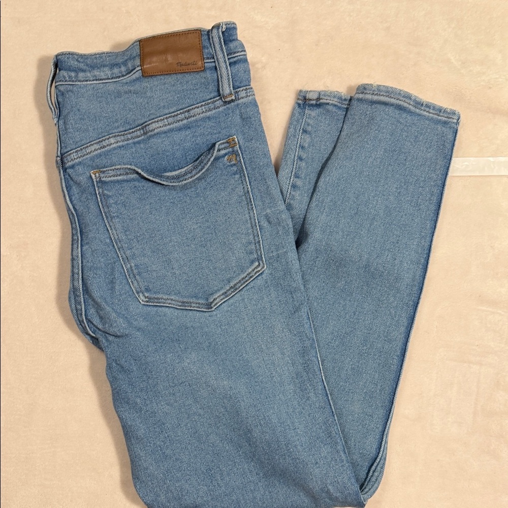 Madewell Light Blue Skinny Jeans
